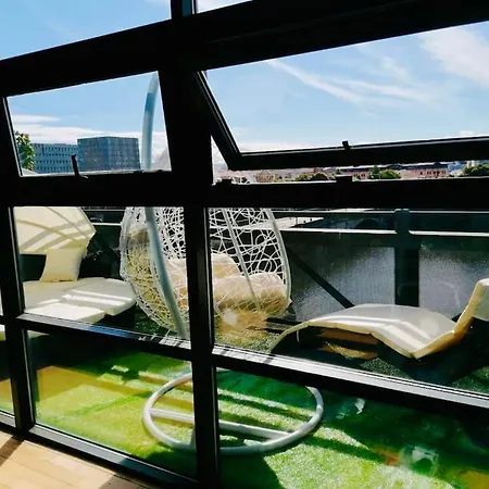Glasgow City Centre G1 Penthouse With Riverviews - Duplex Buitenkant foto