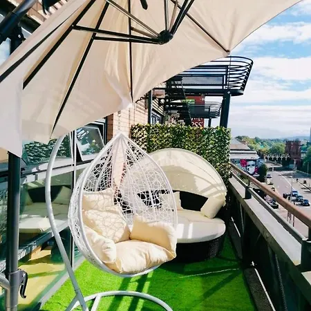 Glasgow City Centre G1 Penthouse With Riverviews - Duplex Buitenkant foto